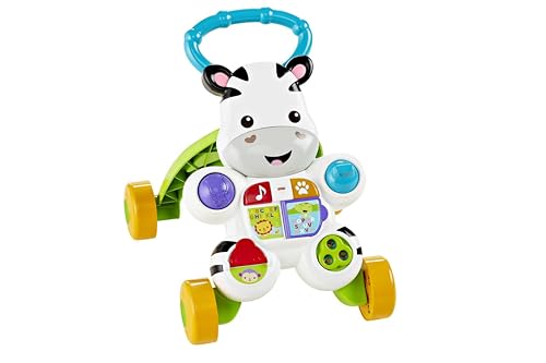 Fisher-Price Lern mit mir - Zebra Lauflernwagen, musikalisches...