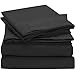 Produktbild Mellanni Bettwäsche Set, Bettwäsche und Kissenbezüge, schwartz, Twin