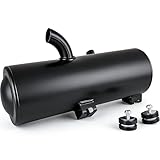 tycardor HT Exhaust Muffler Silencer Compatible with Polaris Sportsman 500 570 2001-2017 Replace 1261042-029 1261042-489 1262445-489 1263139