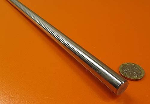 52100 Alloy Steel Hardened Precision Shaft 13mm Diameter x 1000mm Long 1 pc