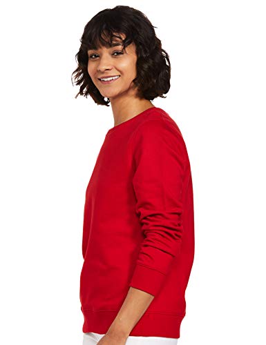 Image of Women's Cotton Round Neck Pullover Sweater