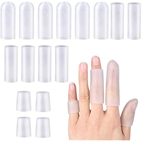 Xemz Gel Finger Sleeves for Protection Cover