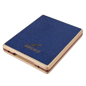 Facaiio Kompaktes Reise-Cajon mit Gitarrensaiten