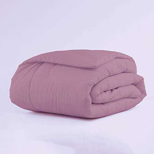Jogo de Cama Casal 5 Peças com Edredom e Porta Travesseiros Casa Dona (Rose)