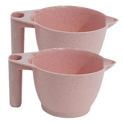 FOMIYES Hair Salon Dyeing Bowls Sturdy Pp Material Mixing Bowls for Hair Color Powder