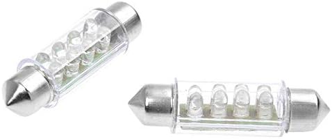 PRAV® 2X Car Blue 8 LED Lamp Soffitte Interior 42mm 12V Q1C1