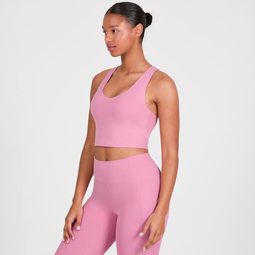 Image of YITTY Active Sports Bra Tank, Tank Top for Women with Built-in Bra, Racerback, Removable Cups, Low-Impact Yoga and Gym
