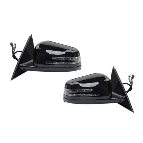 Benz W221 SNX S300 S350 S400 S63 2006 2007 2008-2013 Ή I[gTChhA p[Ar[~[AZu ubN zCg(1Pair Black)