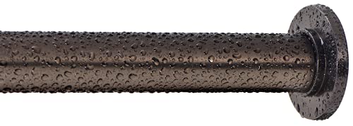Image of Ivilon Tension Curtain Rod - Spring Tension Rod for Windows or Shower, 36 to 54 Inch. Oil Rubbed Bronze ORB