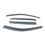 Car Deflectores Para Chery Para Tiggo Para 8 PLUS Para Pro 2018-Visera Ventvisor De Coche Puerta Ventana Lateral Protector Aire Contra La Nieve Sol Lluvia