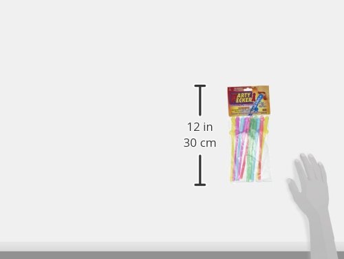 Pitillos multicolor Party Pecker 10 piezas miniatura 3