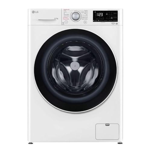 Lava e Seca Smart com Inteligência Artificial AIDD 12Kg LG VC5 CV3012WC5 Branco (110, Volts)
