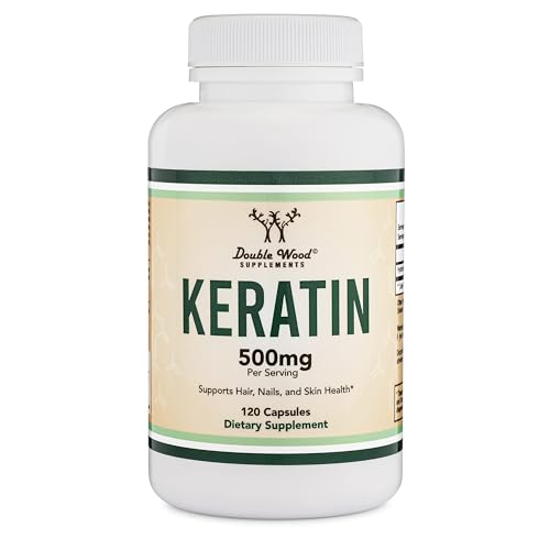 Double Wood Supplements Keratin Capsules