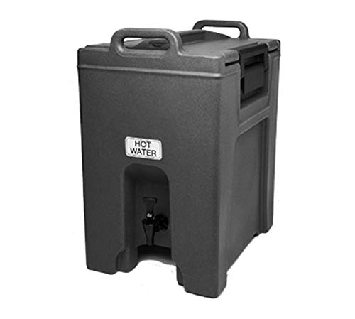 Cambro UC1000110 Ultra Camtainer 10-1/2 Gallon Beverage Carrier, Insulated Plastic, Black, NSF Case of 1