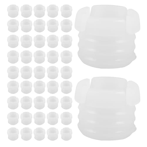 Tapones de plástico para patas de silla de inodoro de 25 mm reutilizables
