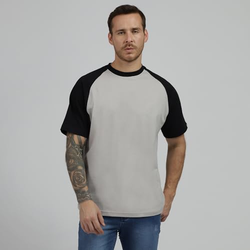 Image of BE SAVAGE Raglan 210 GSM T-Shirt for Men Casual Wear T Shirt T Shirts for Men