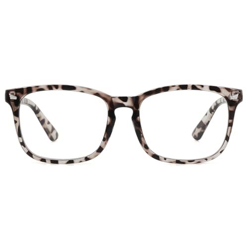 MEETSUN Blue Light Glasses Women Men UV400 Tortoise 53