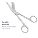 Medline Lister Bandage Scissors, Nonsterile, Single-Use, Durable Stainless Steel, 5.5 Inches, Box of 12 Each