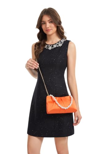 Image of Womens Evening Clutch Pearl, Bride Evening Clutch Purses for Women, Formal Clutch Purses for Women Evening Prom