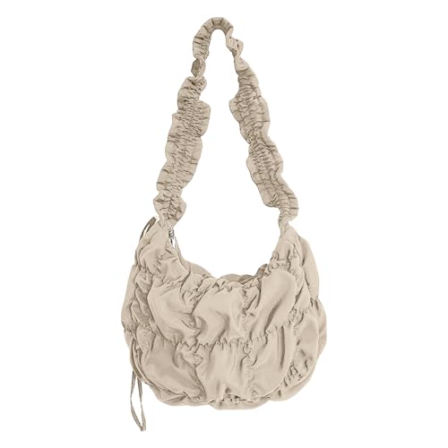 Sac nuage plissé de voyage et shopping quotidien pour femme