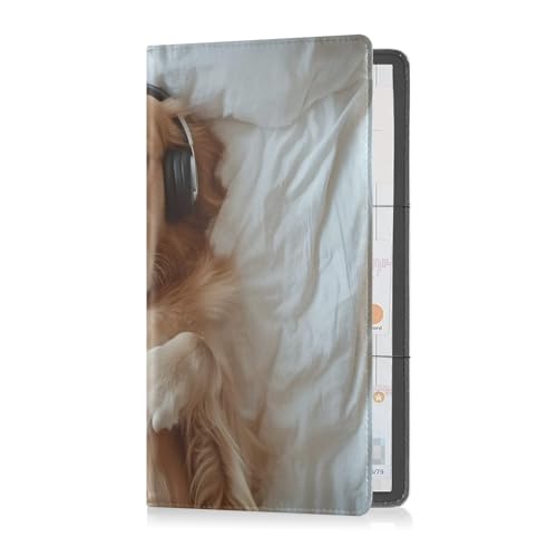 Organizador para autos Slim de cuero miniatura 7