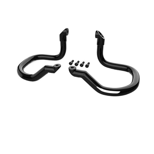 Protection de moteur avant moto pour Chef Indian, acier noir