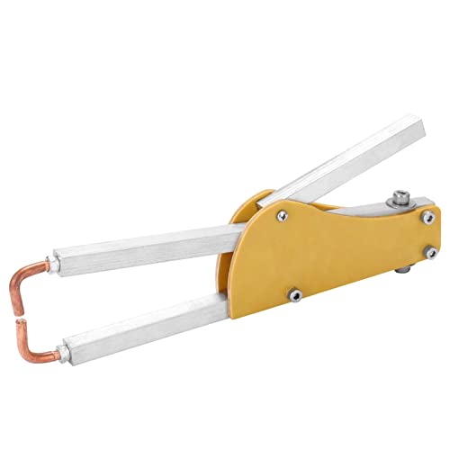 DAFQWEYU Alicates for soldar por puntos, máquina de soldadura por puntos ajustable, bolígrafo soldador de placa de epoxi a presión, pinza for soldar a tope for placa de acero