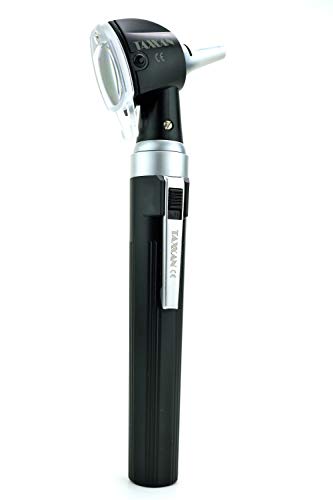 TAXXAN LED Fiber Optic Otoscope Set ENT Diagnostic Set with Adult, Child, Infant Specula Tips