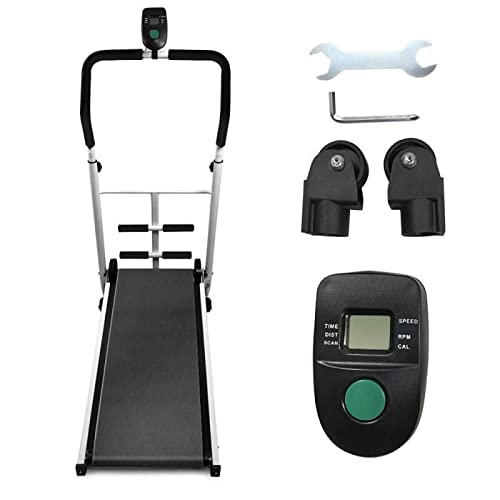 Image of Treadmills Indoor Mechanical Treadmill Multi-Function Body Building Fitness Equipment Running Training Twisting Machine Sit-ups HWC
