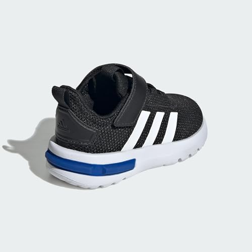 adidas Uniseks - niemowlęta Racer TR23 Shoes Kids, Core Black/Cloud White/Royal Blue, 20 EU