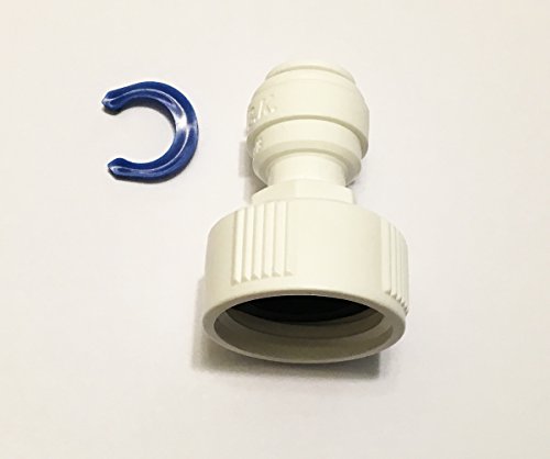 Laundry Garden Hose Adapter for Reverse Osmosis for 3/8" OD Flexible Reverse Osmosis