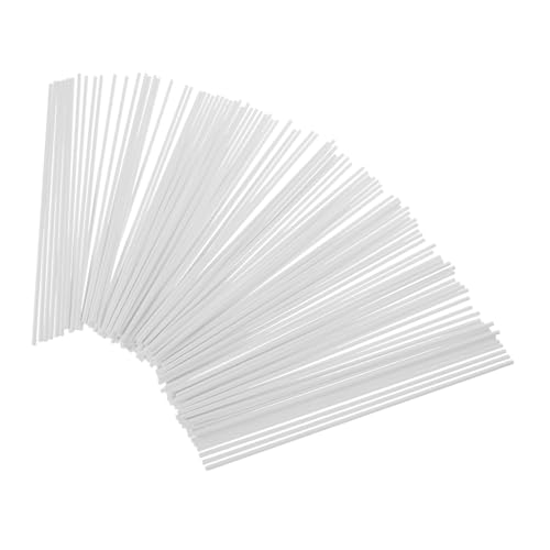 Alipis 100個 ロリポップ紙棒 綿菓子砂糖 ロリーバルク 溶ける バルクキャンディー キャンディーメルト 綿菓子コーン ロリポップモールド わたあめコーン マルチ 吸盤 白い 論文