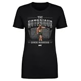 500 LEVEL Conor McGregor UFC Shirt for Women - Conor McGregor Strut WHT (Black, Large)