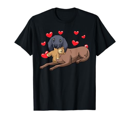 Bavarian Mountain Hound Dog With Stuffed Animal T-Shirt