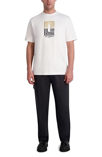 KARL LAGERFELD Men's Stretchy Soft Dress Cargo Pant