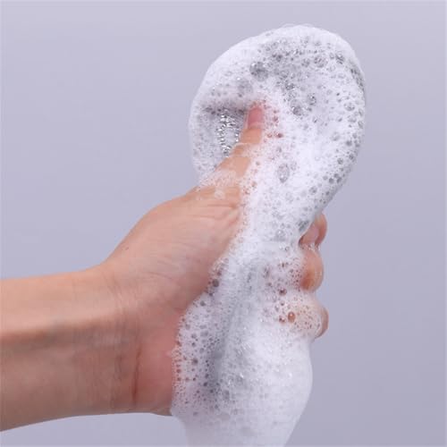 Image of 4 Pack Dish Sponge for Washing Dishes Cleaning Kitchen, All-Purpose, Non Scratch, Rough Scrubbers Side for Non-Stick Cookware, Soft Microfiber Scrub Side for Dishes,Reusable Dishwashing Sponges