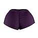 Briskorry Damen Shorts Fitness Yoga Leggings Sexy Hipster String Slip Freizeit Gym Jogginghose Bermuda Tanga Hot Pants Clubbing Party Streetwear Strandhosen Trainingshose Badehose Sommerhose