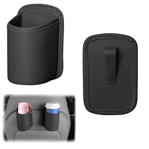 iKALULA 2 Stück Auto Getränkehalter für Autotür Rücksitz Clip, Getränkehalter Auto, Auto Becherhalter für Tür, Multifunktionale Becherhalter Auto für Aufbewahrung von Wasserbechern,Getränken,Brille