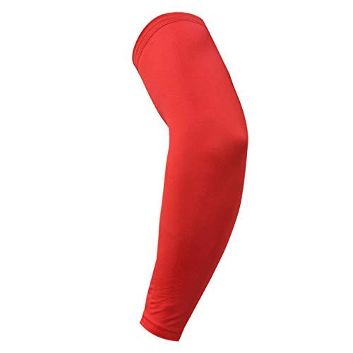 Nema Sunscreen Sports Protective Forearm Elbow Sleeve - Red - Large 1