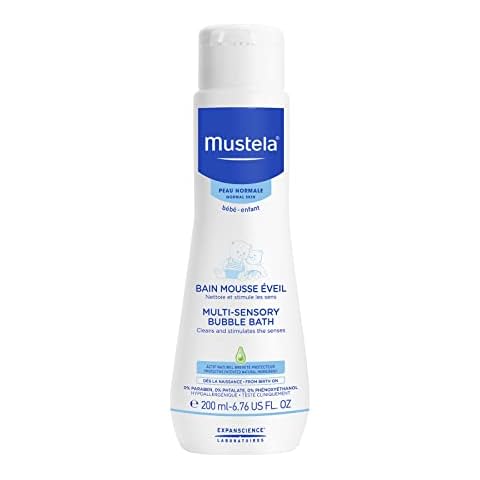 Gel de ducha Mustela Bébé Multi-Sensory Bubble Bath 200ml Cover