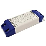 Lumonic I Trasformatore LED BLV-20-24 I 24V 20W I Input 220-230VAC I senza sfarfallio I Protezione da sovraccarico I Alimentatore a LED I per l'illuminazione a LED