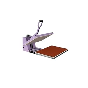 16×24 Inches Manual Heat Press Machine with Slide-Out Base (Purple) – Ideal for T-Shirts, Sublimation, Htv, & DIY Crafts – Easy-to-use & Durable Design