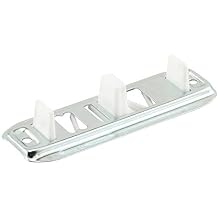 Slide-Co 16217 Stamped Steel, Adjustable, Closet Door, Floor Guide Single Pack