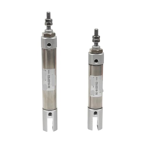 Cilindro neumático CDJ2D16 de doble efecto y carrera de 35mm con pasador 3