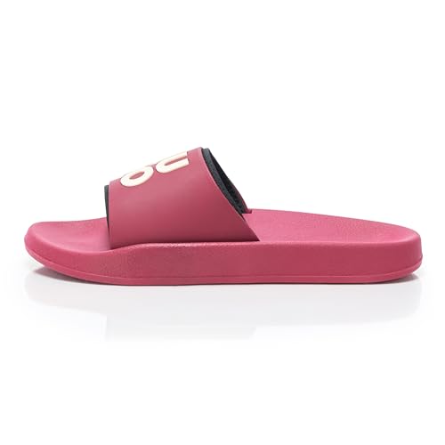 Image of HUGO Men's Stacked Logo Slide Sandal