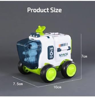 Lrs Store 2 Li Uzay Mekiği Uzay Aracı Astronot Kapıları Açılır Uzay Araçları Sürtmeli Roket Kapsül Oyuncak - Görsel 7