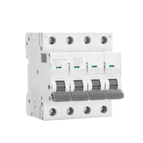Disjoncteur miniature GYM9 4 pôles 50A pour installation 1000 V