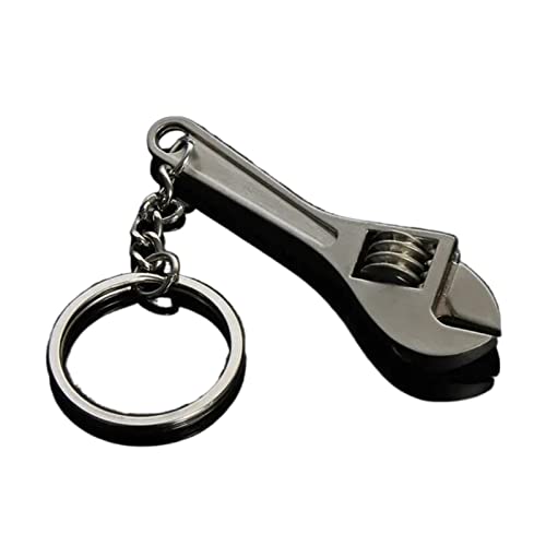 BUNGAA Chiave inglese, Chiave regolabile - Modello di strumento creativo Chiave inglese Portachiavi Chiave del cambio professionale