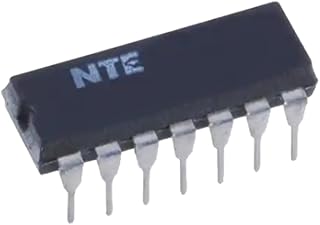 AVLIS-CO NTE74C00 IC Quad 2-Input Positive Nand Gate 4 Channel - 14-PDIP