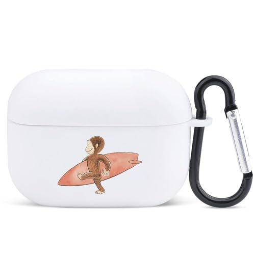 ������̃W���[�W AirPods Pro �P�[�X (2023/2022/2019)�p AirPods Pro ��2����/�P�[�X AirPods Pro2 �L�[�`�F�[���t�� TPU�J�o�[ [�h�o&�ϏՌ���] �����[�d�\